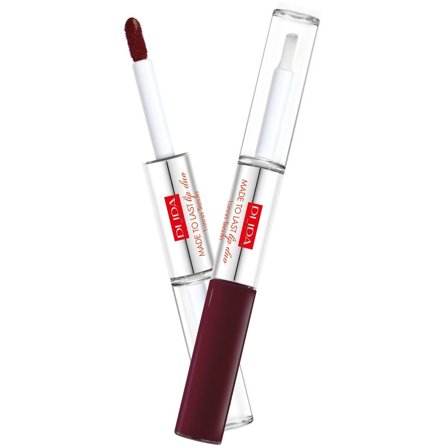 Pupa Made To Last Lip Duo Rossetto Liquido 017 Red Wine 4ml