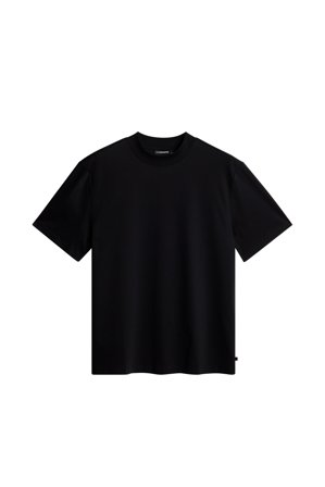 J.Lindeberg - Ace Mock Neck T-Shirt - Black - Homme - XXL