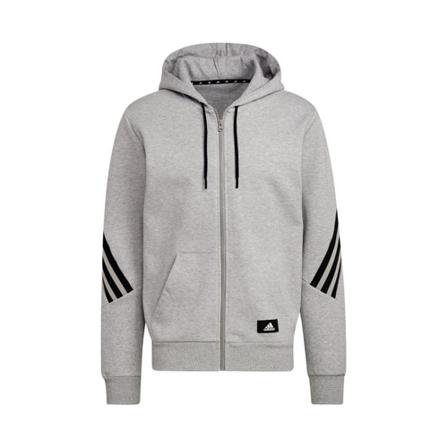 Adidas, Zip-throughs Grijs, Heren, Maat:S