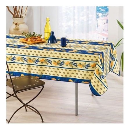 Provençaaliset pöytäliinat - PROMO PYYHE - Polyesteri - 240 x 150 cm - sininen