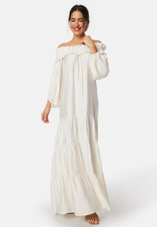 Bubbleroom Occasion-Off Shoulder Maxi Dress-S
