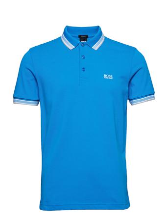 Paddy Polos Short-sleeved Blå BOSS