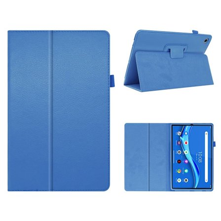 Lenovo Tab M10 HD Gen 2 läderfodral med litchi-textur - Baby Blå