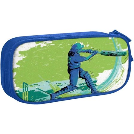 Penalhus Stor Kapacitet Cricketspiller Cricketspiller Kast Vind Spil Penalhus Med Lynlås Stående Penpose Drenge Penalhus Piger, Til ...