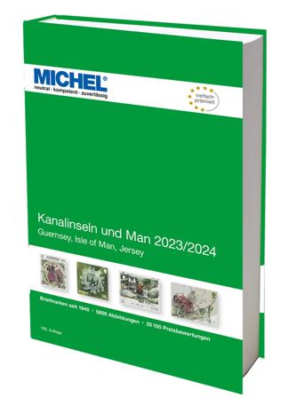 MICHEL - Kanaløerne og Man 2023/2024 - Frimærkekatalog