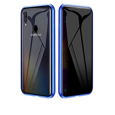 Samsung Galaxy A20E - Stilrent Skyddande Dubbelt Magnetiskt Skal