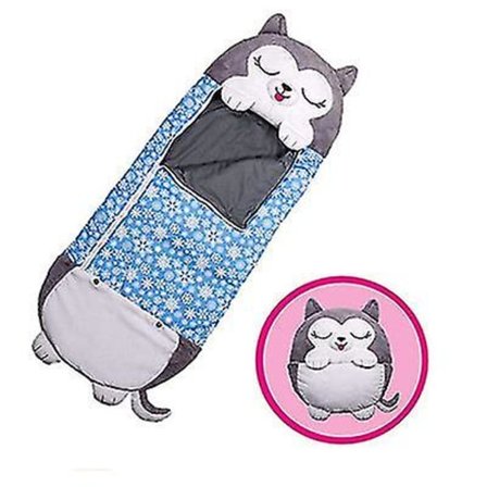 Djur tecknad glada barn sovsäck Pyjamas