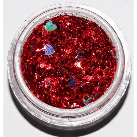 Kynsien glitter - Mix - Love edition - 8ml - Glitter