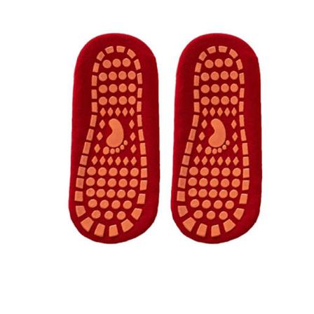 Unisex Stickade Socktofflor Lätt Platt Komforthussko