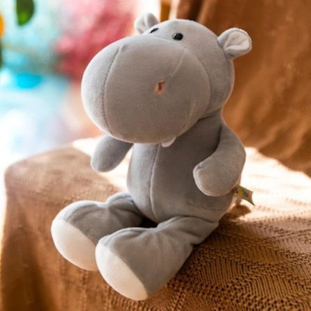 25cm Plysj Fylt Dyr Dukke Jungel Skog Dyr Leke Myk Bomull Elefant