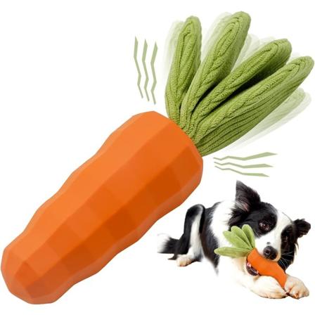 Uknuselige hundeleker med lyd - Hundeleker for valper - Tyggeleker for hunder mot kjedsomhet - Små og mellomstore hunder - Treningsleker for 