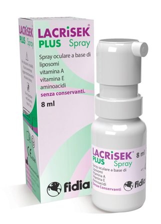 Lacrisek Plus Spray Soluzione Oftalmica 8ml
