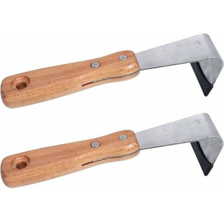 Styck Crack Crevice Ogräsverktyg Fruktträd Bark Skrapningsskärare Trädgårds Barkskrapor Gräsmatta Gård - Silver