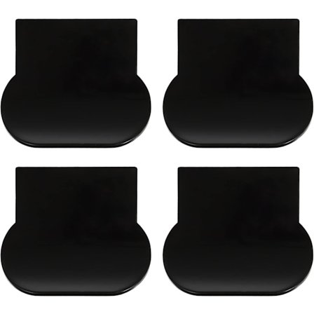 4 stk (Svart) Toalettsete Toalettsete Toalettlokk Løfter Toalett