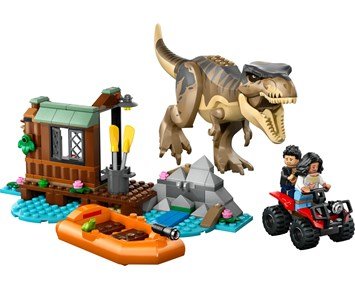 LEGO Jurassic World Flodflykt med T. rex 76975