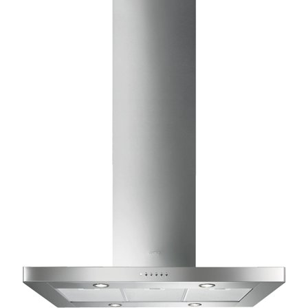 Smeg KI90XE Fritthengende Ventilhette 90 cm, Rustfritt Stål' - 'Sølv