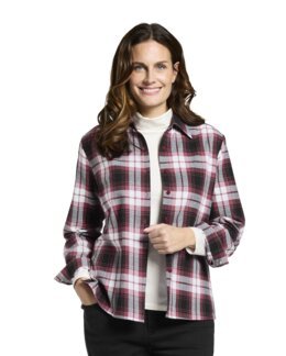 Rutete skjorte Rosa - 52 - Åshild