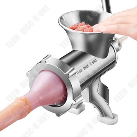 Sausage filler - TD - Manual - Opening 9,5 cm - Aluminium alloy - 0,95 kg