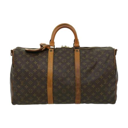 Louis Vuitton Vintage, Weekend Bags Bruin, unisex, Maat:ONE Size