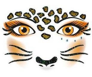 Herma Face Art Sticker Leopard