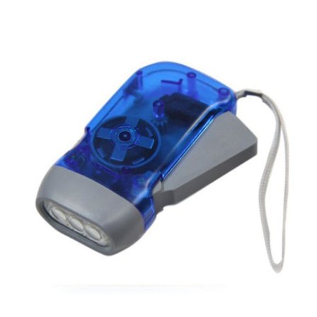 Håndklemme Triple Light Mini Selvladende Lommelygte