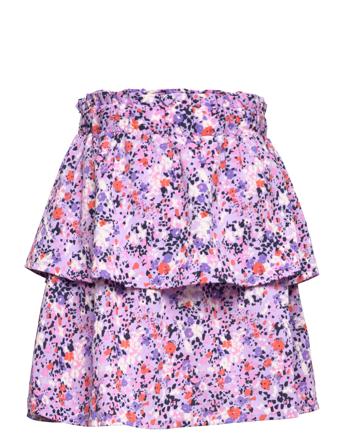 Nkfbodila Skirt Dresses & Skirts Skirts Short Skirts Lilla Name It*Betinget Tilbud