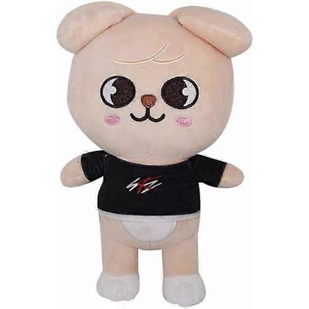 Mjukdocka Söt Mjukdjur Leksaker för Barn Barn Present 20 cm Leeknow Hyunjin Kudde (Hund)