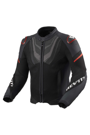 Motorradjacke REV'IT! Mantis 3 H2O Schwarz/Rot XL