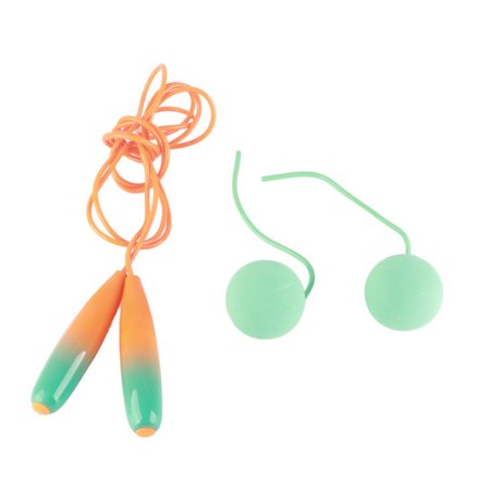 Tau uten tau Praktisk ABS PVC Sikker taufri hoppetau for trening Gradient Orange