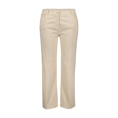 Marina Rinaldi Cropped Byxor beige, Dam Byxor, Dam, Storlek: 3XL