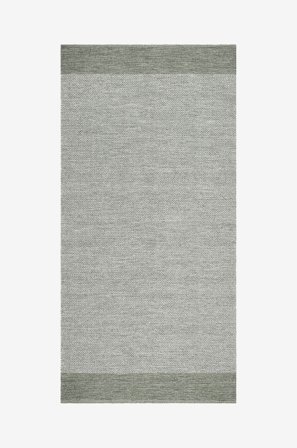 KM Home - Puuvillamatto Alva - Vihreä - Puuvilla- & räsymatot - 75X150 - - Homeroom