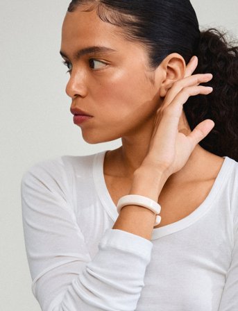 Pilgrim Eclipse Bangle - Silver - ONE SIZE