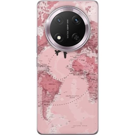 Kompatibelt Mobilskal till Honor Honor Magic7 Lite Travel Map