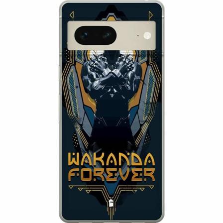 Google Pixel 7 Genomskinligt Skal Black Panther: Wakanda Forev