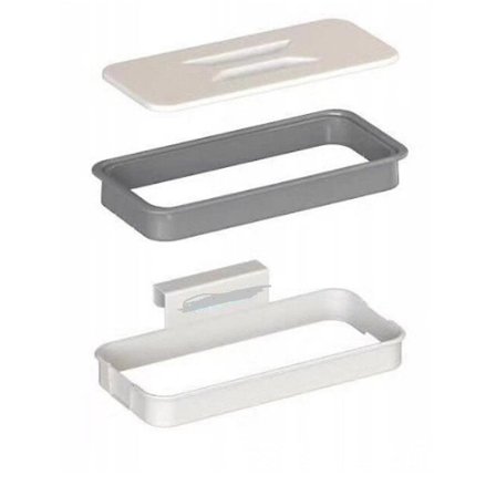 Affaldsspand til køkken, bærbar skraldespandsholder under vasken, hængende madspild over dørspand, skraldespandsholder