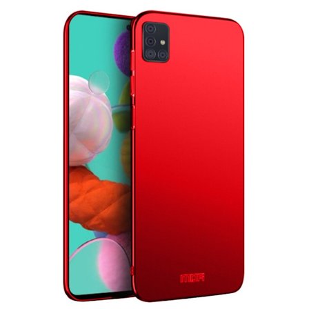 MOFi Slim Shield kuoret for Samsung Galaxy A51 - Punainen