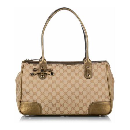 Gucci Vintage Shoulder Bags Brun, Dame Vintage Tasker, Størrelse: ONE Size