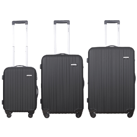 Cavalet Rhodos Väskset 3st Väskor Unisex Svart 55