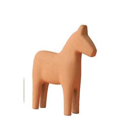 Mike Tredaljhest Dalahest Statue, Vintage Hest Figur Dekor Håndverk Gave, Tredaljhest Skulptur Dyr Skrivebordsornament Til Hjem Stue