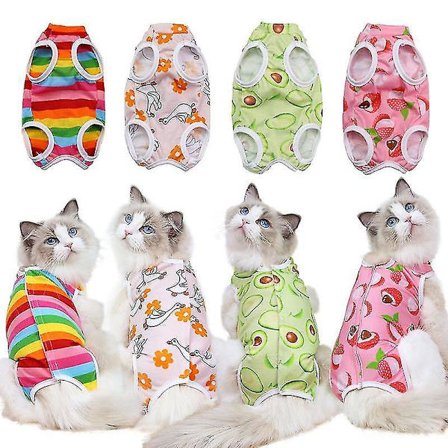 Cat Sterilization Clothes After Surgery Fruit Series Four Seasons Pet Clothes