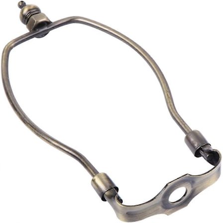Lampeskjermharpe Lampeskjermharpeholder Kraftig Lampeskjermbrakett Lampeskjermdeler for Bord- og Gulvlamper 6 Tommer