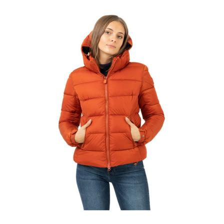 Save The Duck Down Coats Orange, Dame Dunjakker, Størrelse: XS