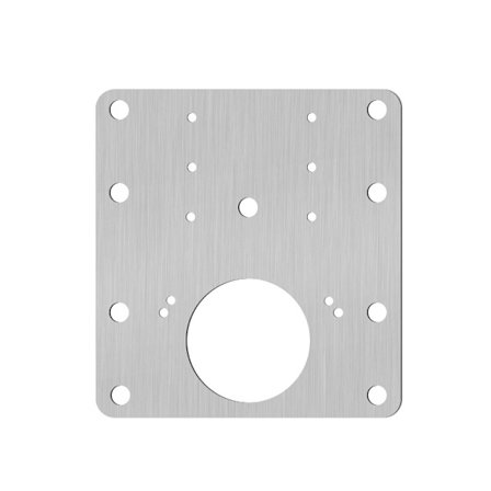 2 stk. skabs hængsel reparation beslag, hængsel reparationsplade med skruer, møbler hængsel reparationssæt, til træmøbler, køkken, skab