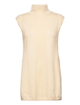 Rio Vests Knitted Vests Creme Max Mara Leisure