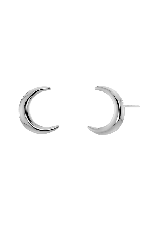 Edblad New Moon Studs S Smycken & klockor Dam Grå ONESIZE