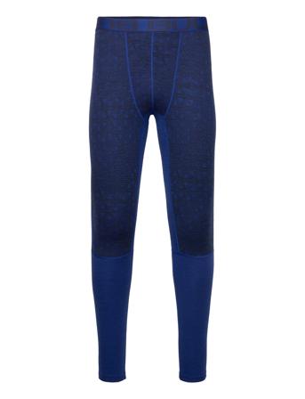Geo Merino Wool Pants Base Layer Bottoms Blå Bula*Betinget Tilbud