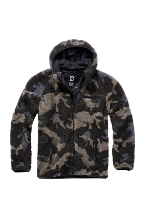 Jas Brandit Teddyfleece Worker Donkere Camouflage M