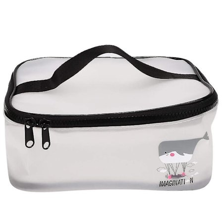 Halvgennemsigtig Vandafvisende Makeuptaske Toilettaske