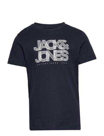 Jcobooster Tee Ss Crew Neck Jnr T-shirt Blå Jack & J S