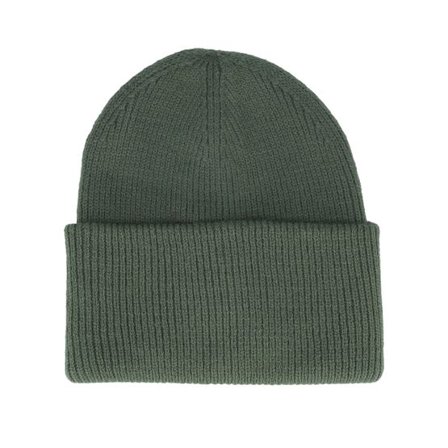 Beechfield - Grön cuff Beanie - Engineered Olive Green Soft Deep Cuffed @ Hatstore
